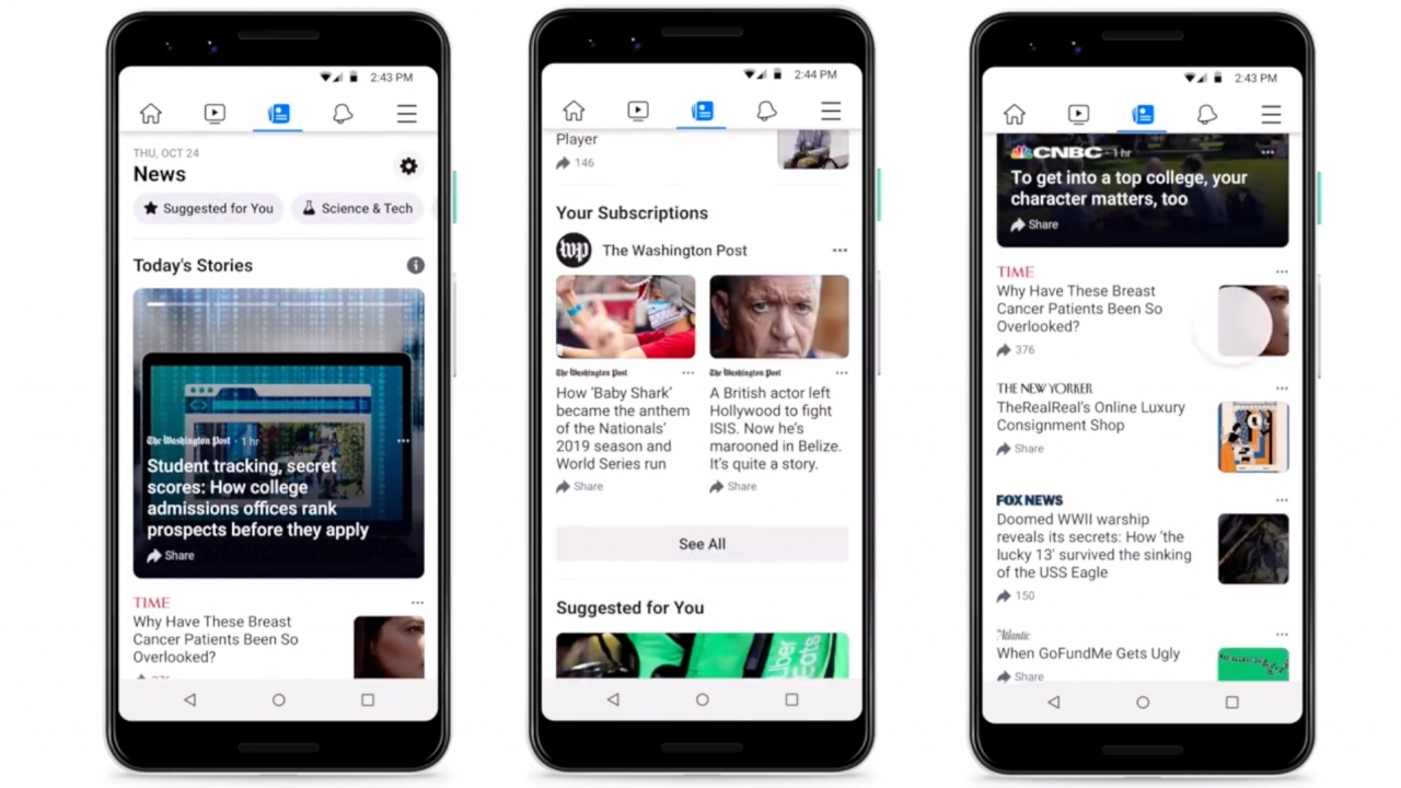 Facebook Launches News Feed With The Help Of Journalists