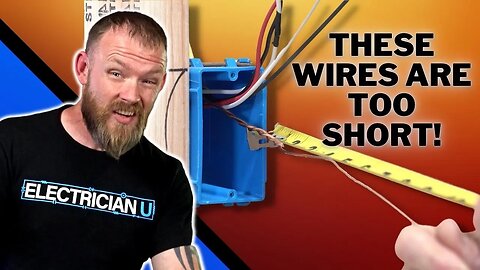 STOP Cutting Wires So Short!!! What Does Code Say?