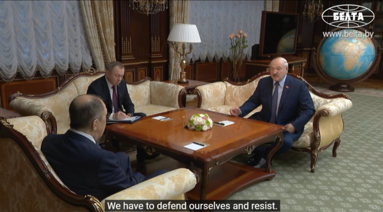 President Lukashenko told FM Lavrov about the need to "be ready" to use the nuclear arsenal