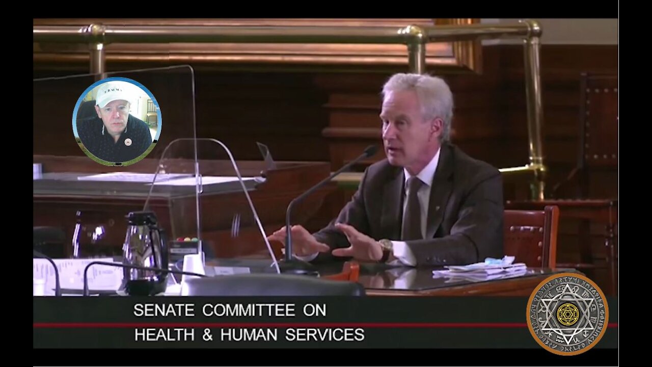 Peter McCullough, MD Testifies To Texas Senate HHS Committee
