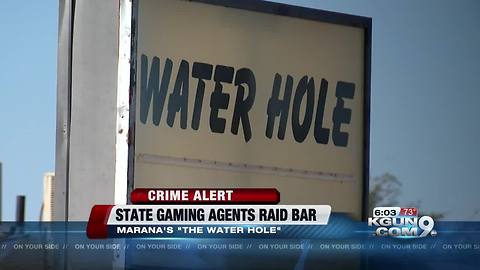 Arizona gaming agents serve warrant at Marana bar