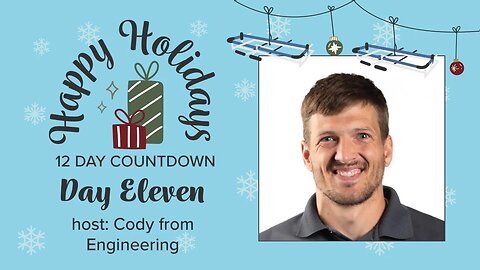 Day Eleven: Happy Holidays 12 Day Countdown!