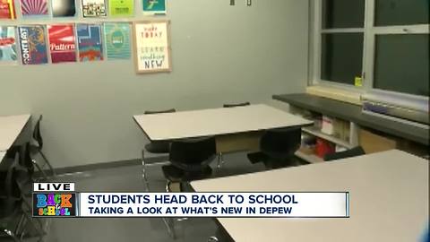 Depew schools focusing on giving back, well being of students