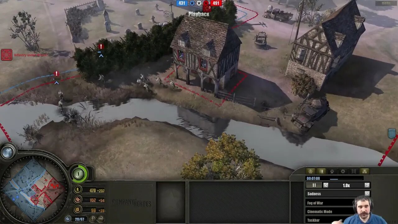 Sadness (US) vs Muerte (PE) || Company of Heroes 1