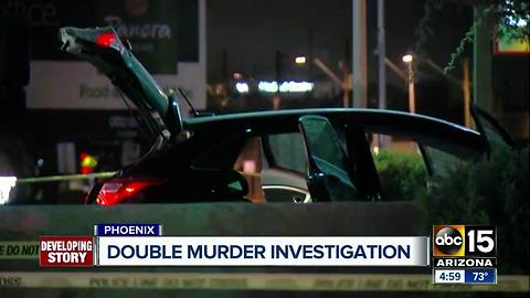 Investigation underway after a double murder overnight in Phoenix