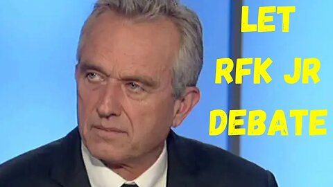 RFK Jr's Debate DILEMMA: EXCLUSION? Or FAIR PLAY?