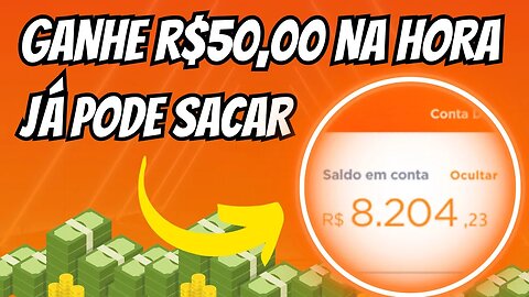 [GANHE R$50,00 NA HORA] APP para GANHAR DINHEIRO via PIX em 2023 e Pode Sacar VÁRIAS VEZES
