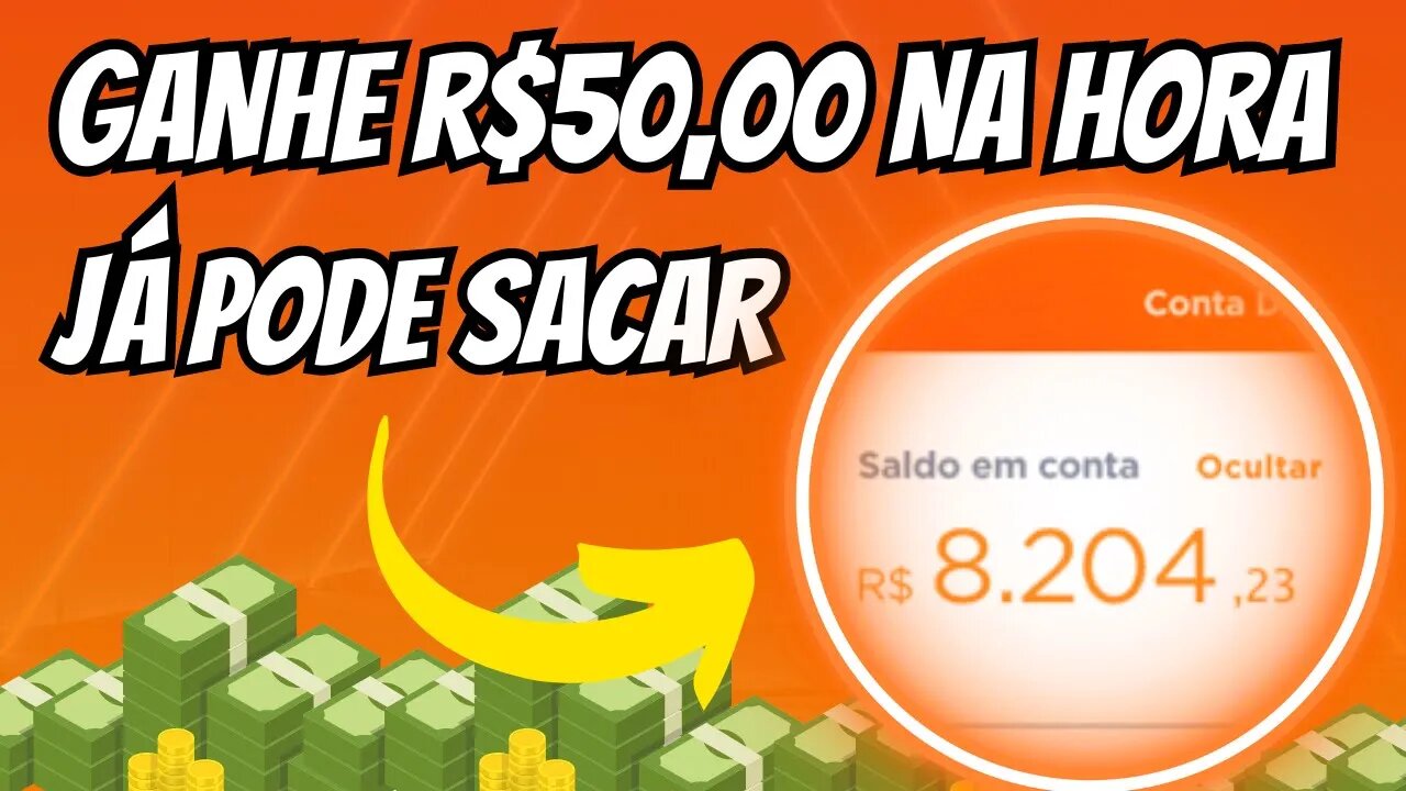 [GANHE R$50,00 NA HORA] APP para GANHAR DINHEIRO via PIX em 2023 e Pode Sacar VÁRIAS VEZES