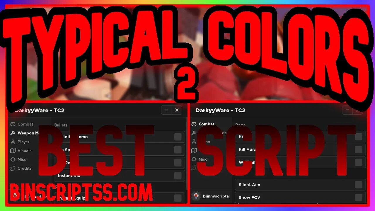 ROBLOX Typical Colors 2 Script - LOTS OF FEATURES *PASTEBIN 2023*