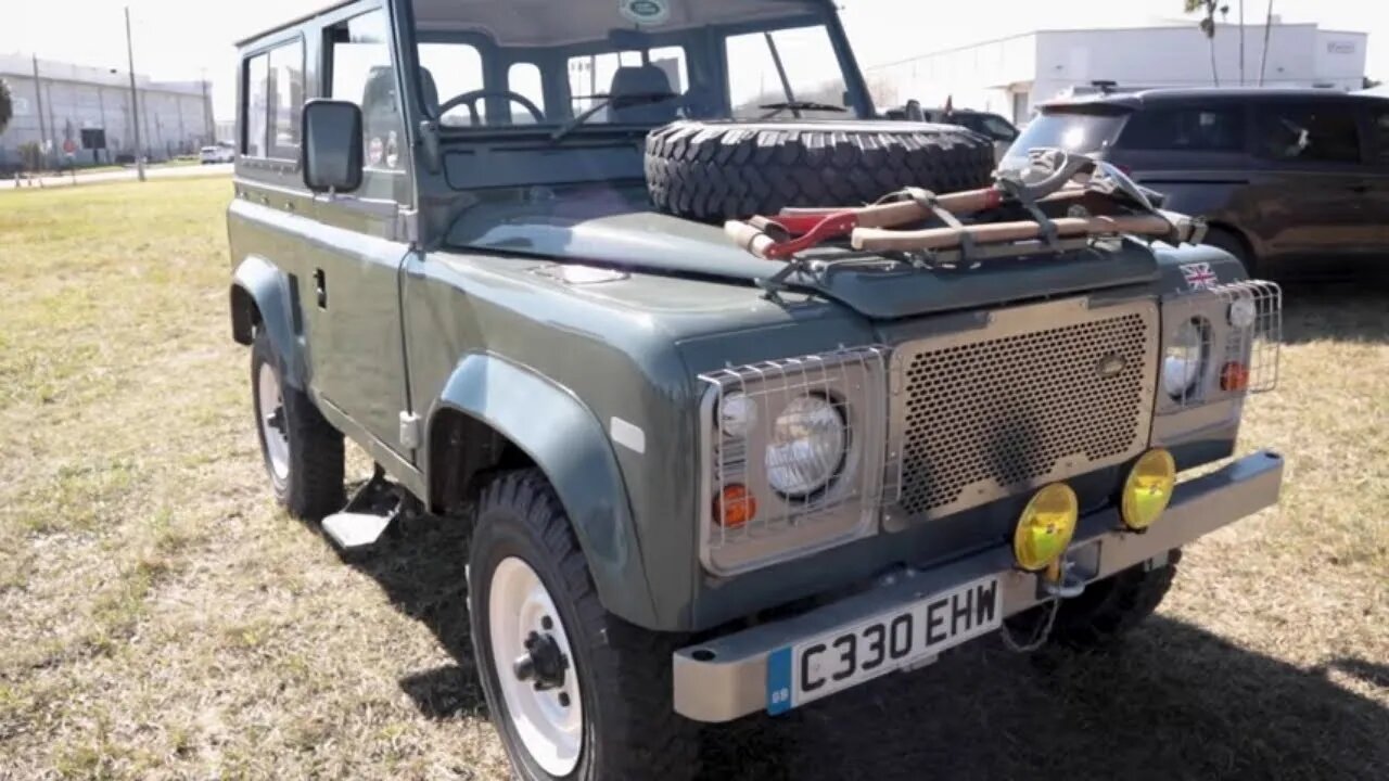 1984 Land Rover Defender 90 Restoration Walk Around