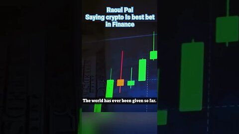 Raoul pal still thinks crypto is the best bet in financial in 2023 #crypto #finance