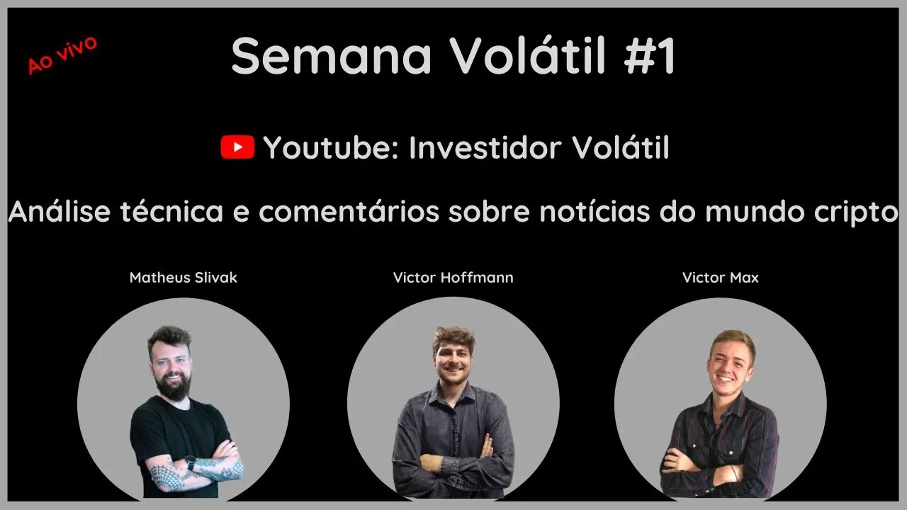 Semana Volátil #1 - Notícias da Semana e análise técnica