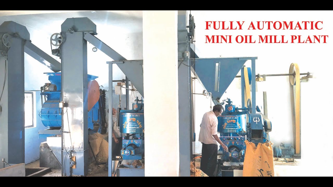 Fully Automatic Mini Oil Mill Plant | Groundnut Oil Mill Plant | OM engineering works| +918866030560