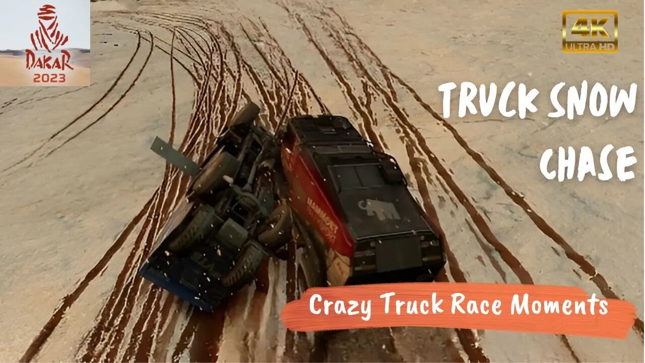 Crazy Truck Race Moments | Dakar Desert Rally | Full 4k Gameplay