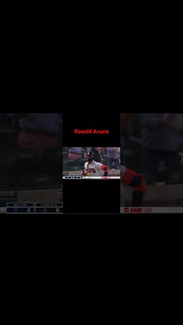 Ronald Acuna Jr with 470 foot massive homerun! #ronaldacunajr