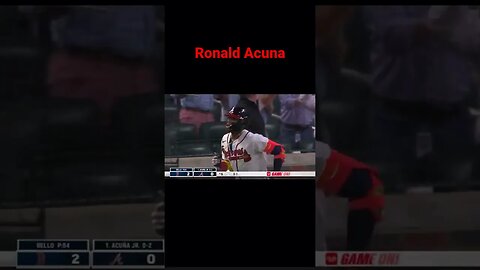 Ronald Acuna Jr with 470 foot massive homerun! #ronaldacunajr