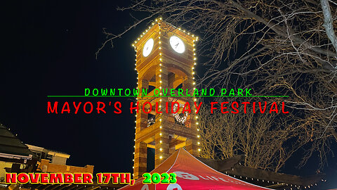 Mayor's Holiday Festival In Overland Park, Kansas - Friday, November 17th, 2023