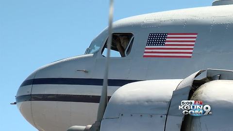 Historic planes flying over Tucson and how you can ride in them