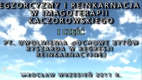 EGZORCYZMY REGRESJA WIEKU,UWOLNIENIA DUCHOWE,NERWÓW I BLOKAD W HIPNOZIE TV IMAGO 2011/CZĘŚC I/