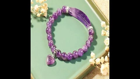 THE BENEFITS OF A HEALING AMETHYST BRACELET