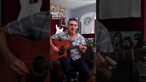 Wish you were here on a 6 string vs a 12 string guitar #shorts