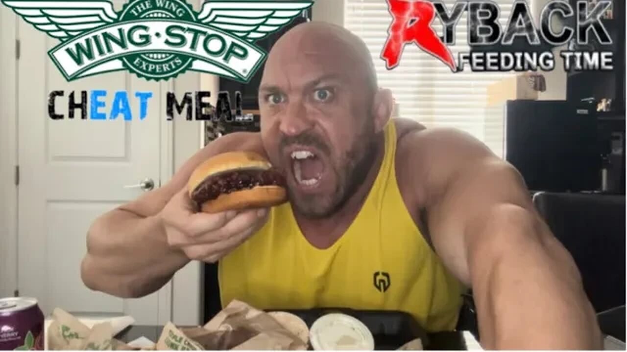 Ryback Wins Wing Stop Cheat Meal With BBQ & Garlic Parmesan Chicken Sandwiches