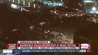 Off-duty Bakersfield Police Officer shot during Las Vegas mass shooting