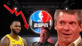 NBA TV Ratings on ESPN are PATHETIC! WWE Smackdown & RAW continue DOMINATION