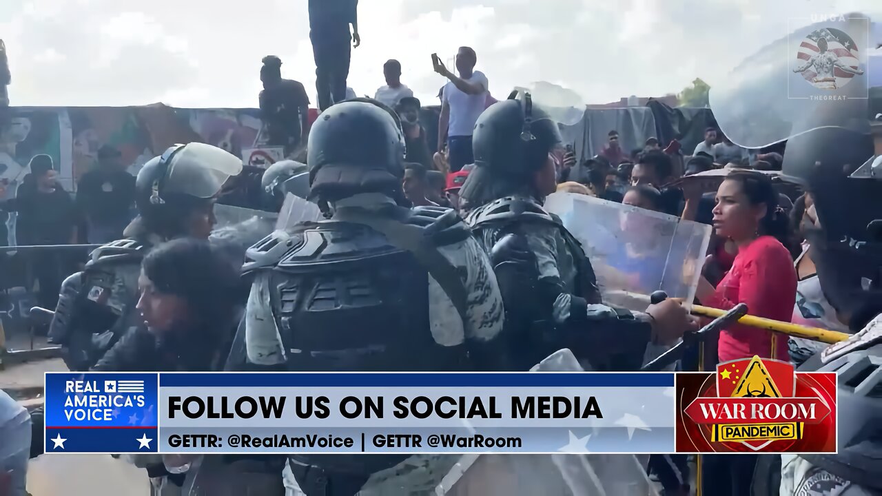 IMMIGRATION INVASION: Thousands of Illegals Break Through Mexican-Guatemalan Border Security
