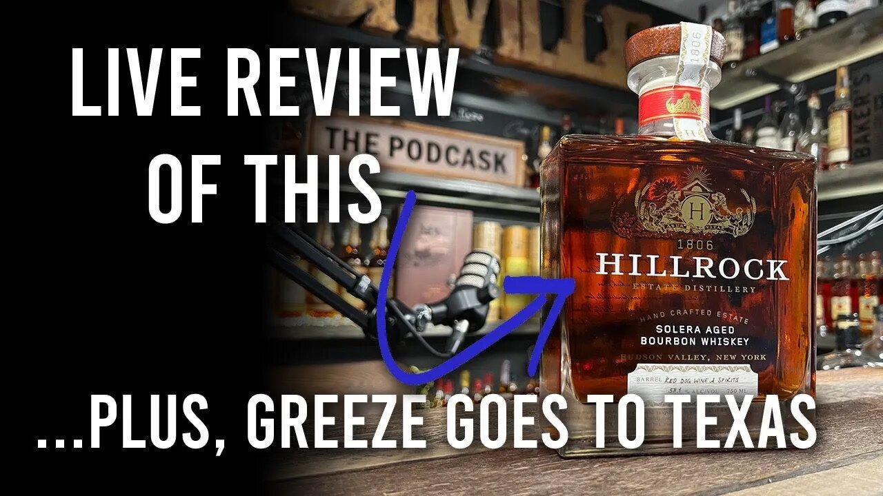 The Podcask LIVE - Hillrock Solera Aged Bourbon Whiskey Single Barrel