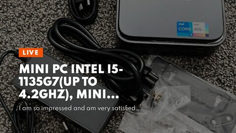 Mini PC Intel i5-1135G7(Up to 4.2GHz), Mini Desktop Computer Windows 11 Pro for Business, 16GB...