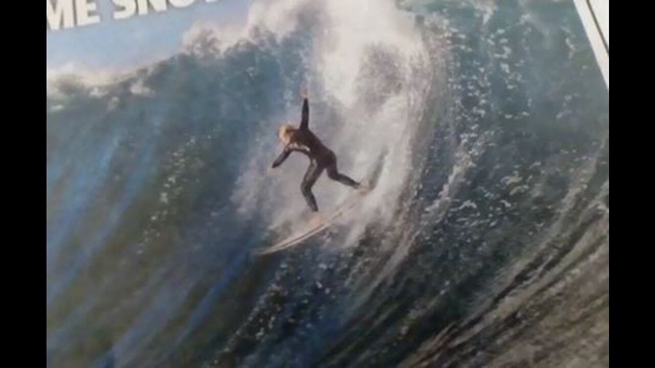 Massive waves of symbolism drive home a creepy message in Sydney paper