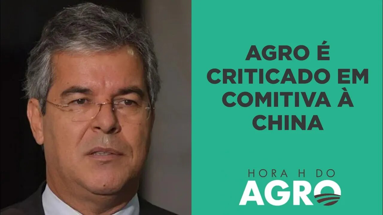 Apex critica agro na China; setor reage | HORA H DO AGRO