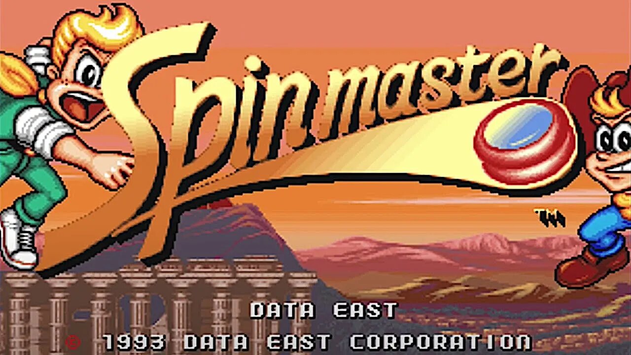 Spin Master [Full Game - 100% Walkthrough] 1st Time Play (Data East 1993)