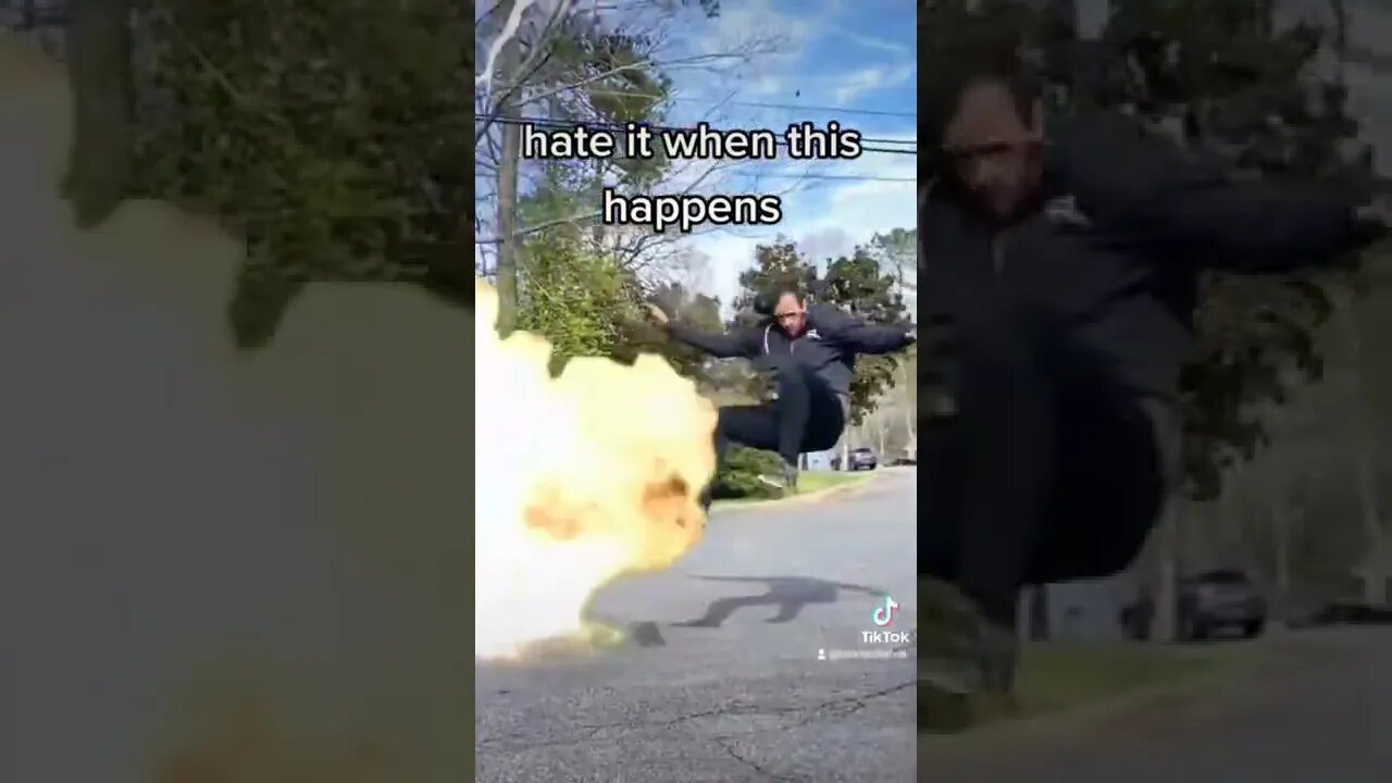 Hate it when I'm trying a trick and this happens