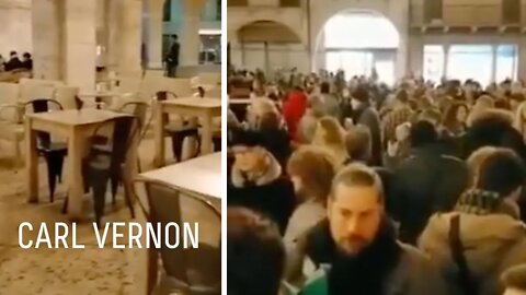 When restaurants require the Green Pass….