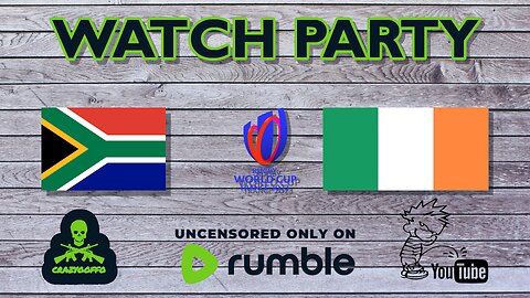 South Africa vs Ireland - CrazyGoffo