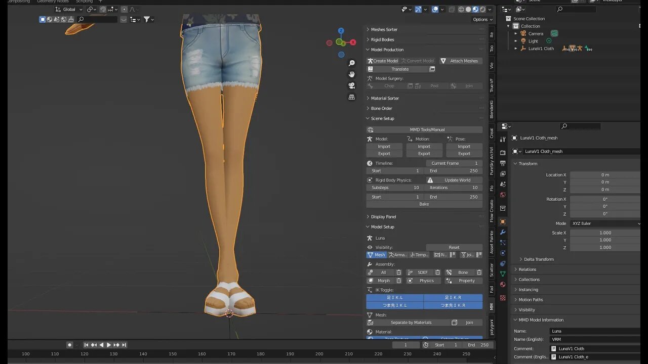 (FIX) MMD Blender IK crossed legs how to
