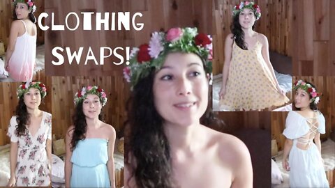 Clothing Swap Parties! (dress try on haul)