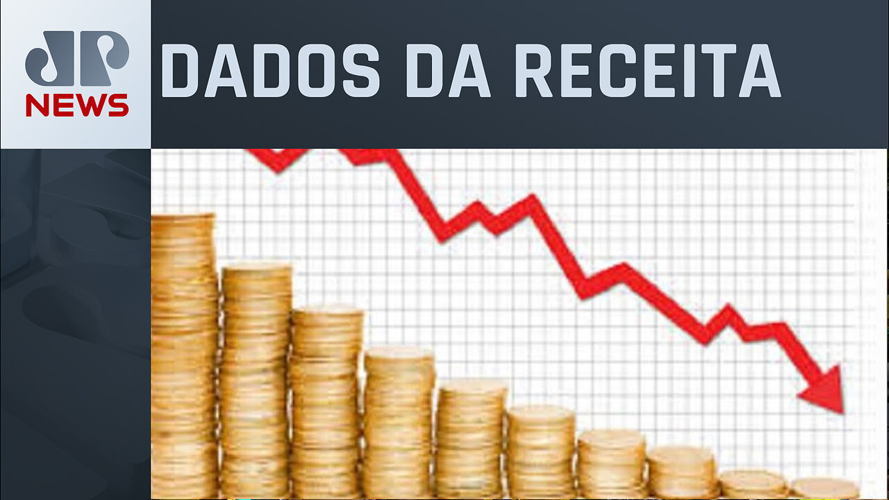 Arrecadação federal cai pelo terceiro mês consecutivo