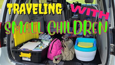 Things to carry when traveling with children