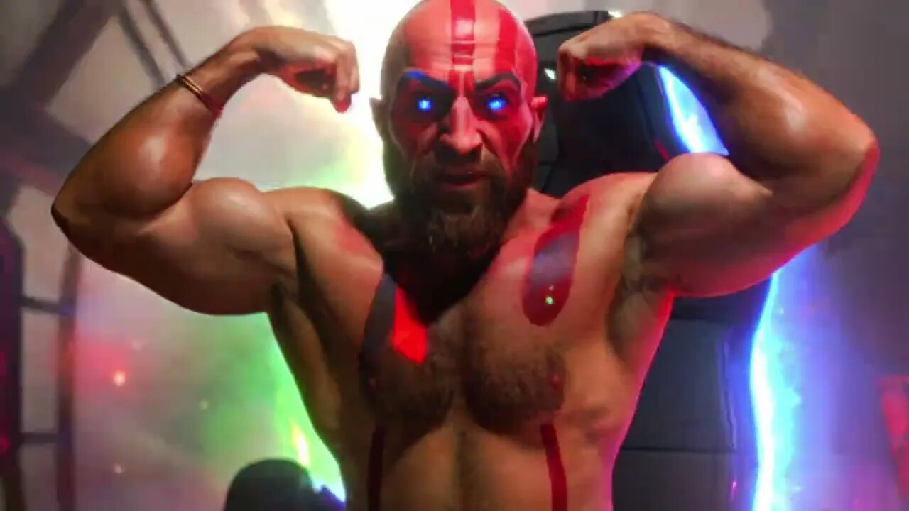 AI PROMPT - KRATOS REMIX VIDEO