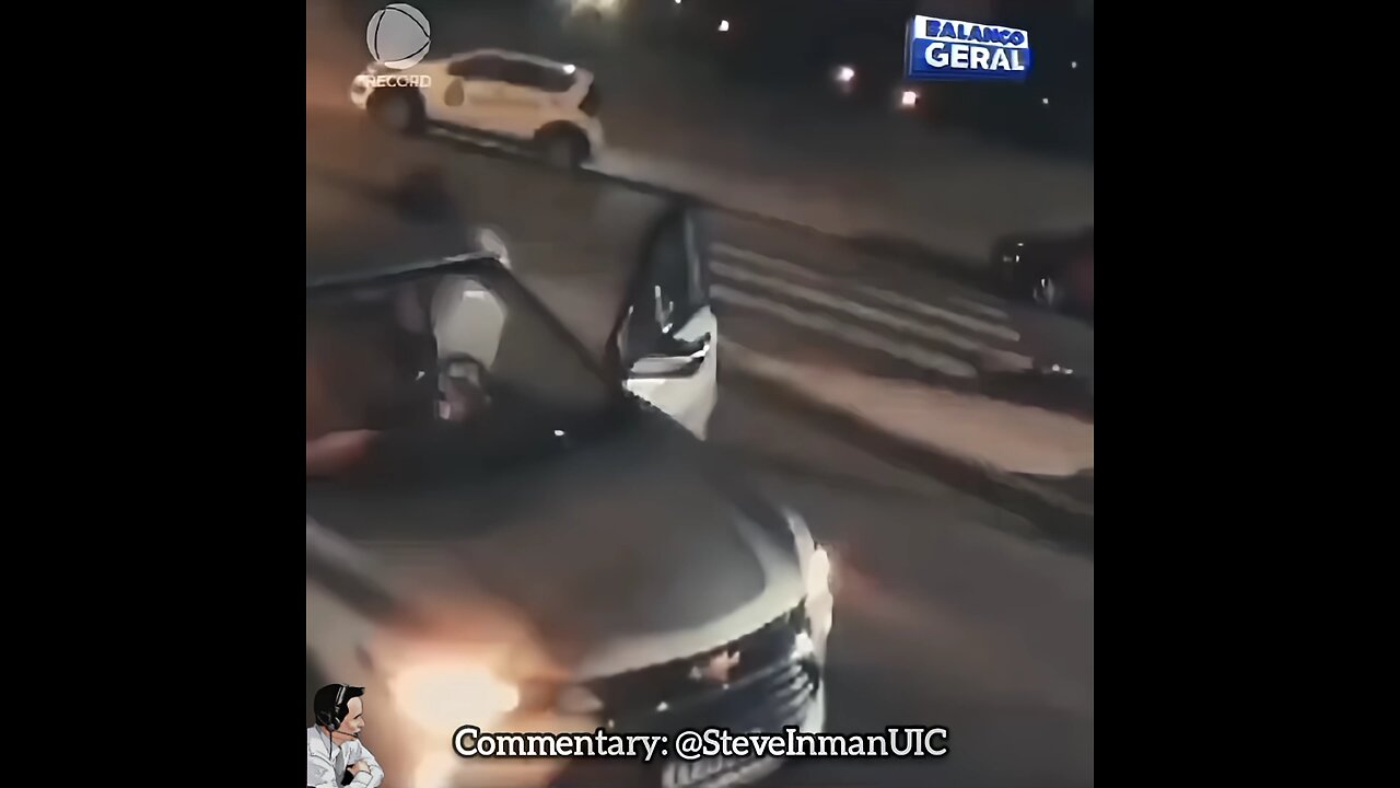 Robbers get surprised by an Off-duty Cop in Brazil