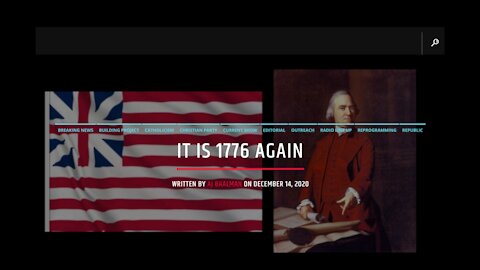 It Is 1776 Again