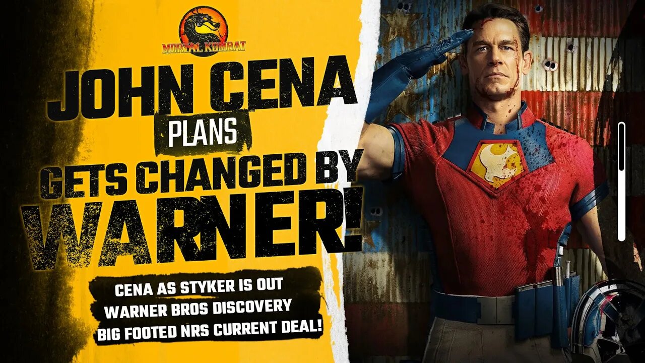 Mortal Kombat 12 Exclusive: JOHN CENA AS STRYKER CHANGED TO PEACEMAKER WBD, BIG FOOTS NRS CENA DEAL