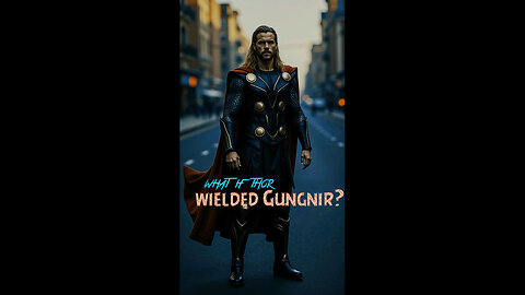 Thor with Gungnir: The God of Thunder Unleashed