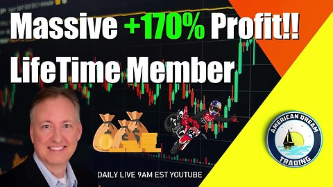 Massive +170% Profit Lifetime Member Stock Market