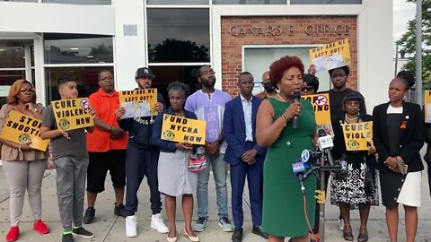 @ccdworldwide @ccdworldwide The Canarsie Anti-Gun Violence Rally hosted by @JibreelJalloh