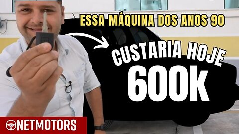 RARÍSSIMO CARROS DOS ANOS 1990! É UM MODELO RARO ESSE É VW SANTANA EX Clássicos Netmotors
