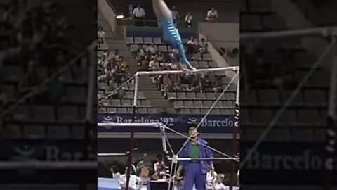 Kim Gwang Suk 🇰🇵 on Bars - 1992 Olympics #shorts